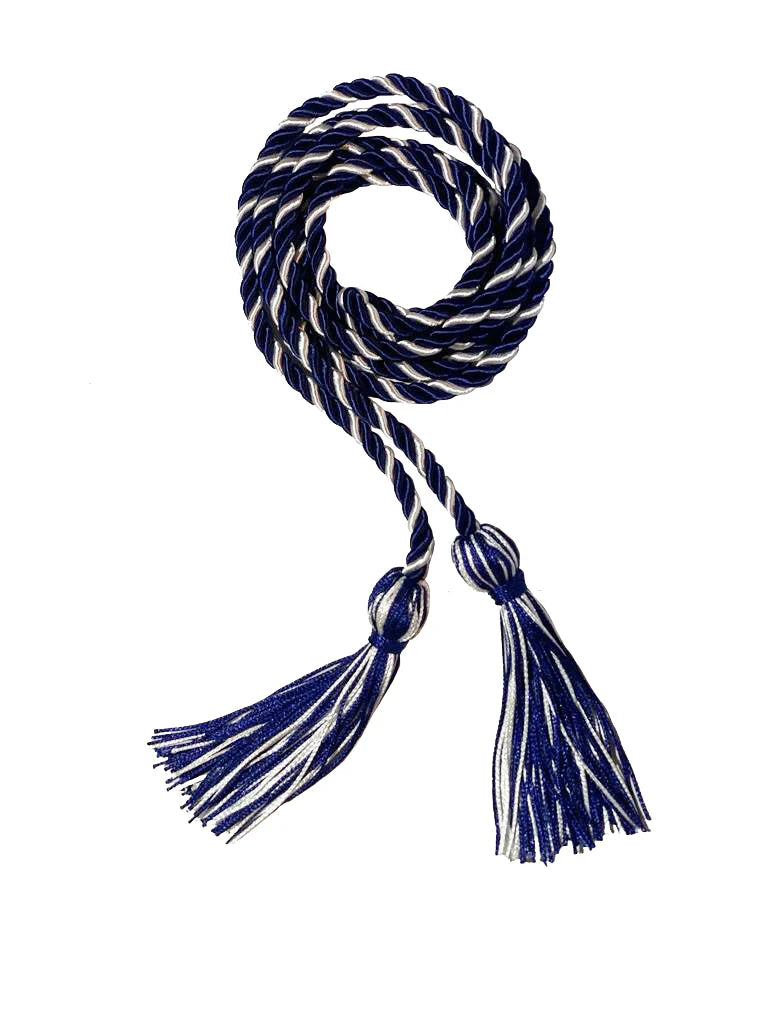 Cordón de Honor Azul Marino y Blanco de primaria