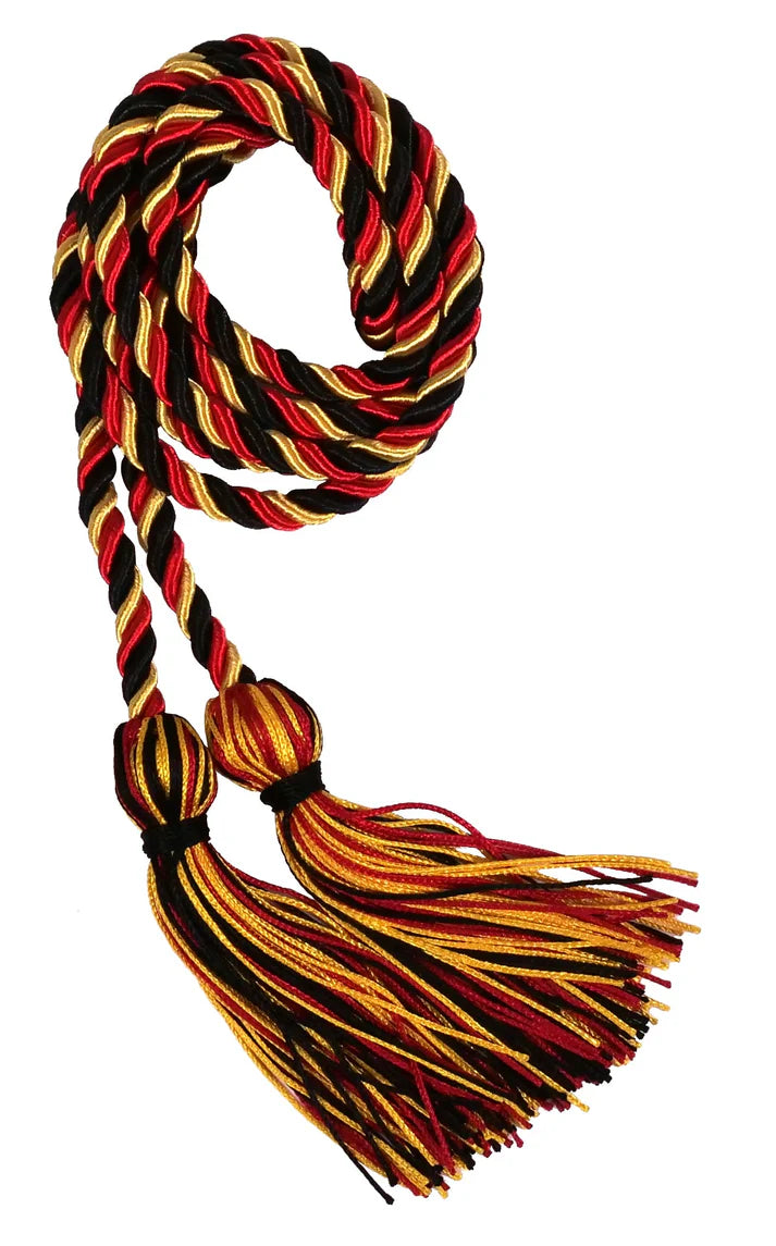 Cordón de honor Negro, Rojo y Dorado
