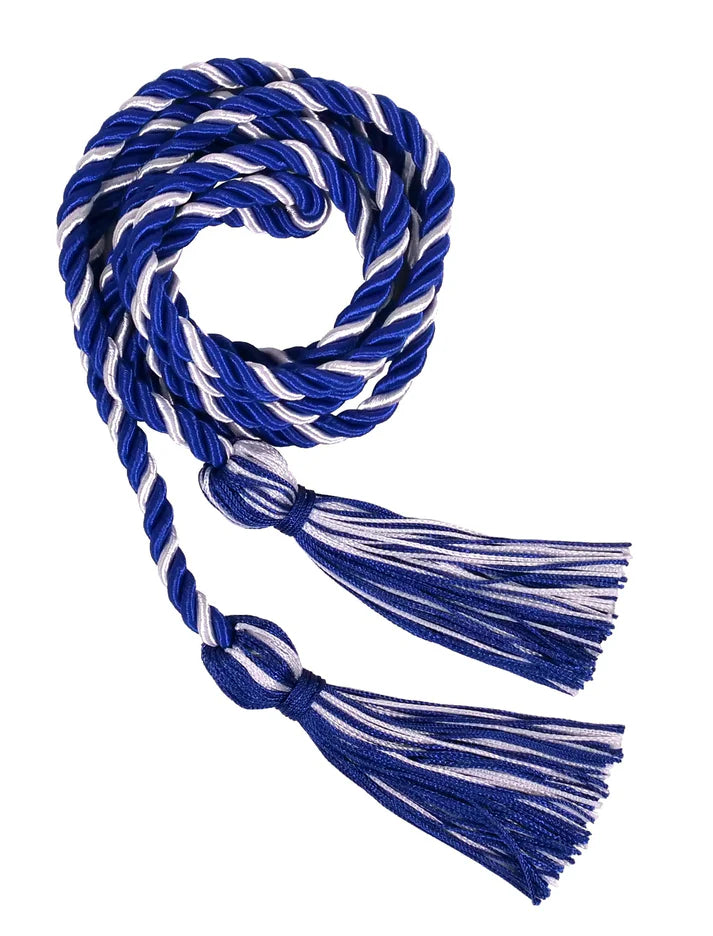 Cordón de honor Azul Francia y Blanco de primaria