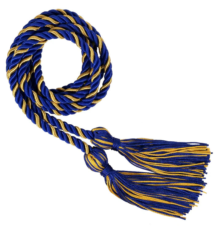 Cordón de Honor Azul Francia y Dorado de primaria