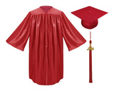 Birrete, toga y borla roja de preescolar - Graduacion