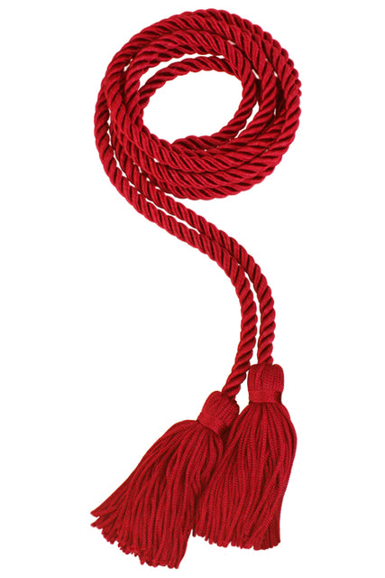 Cordón de honor rojo de secundaria - Graduacion