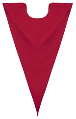 Estola en V roja de secundaria - Graduacion