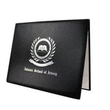 Custom Diploma Covers with Text or Logos - Textured