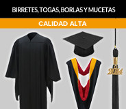 Birretes, Togas, Borlas y Mucetas de Licenciatura