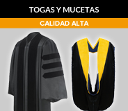 Paquetes de Toga y Muceta de Doctorado