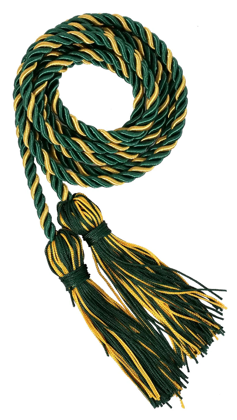 Cordón de honor Verde Cazador y Dorado