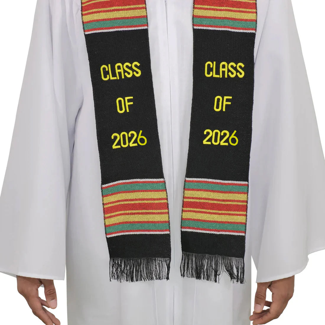 Estola Kente de Graduación Clase de 2025/2026