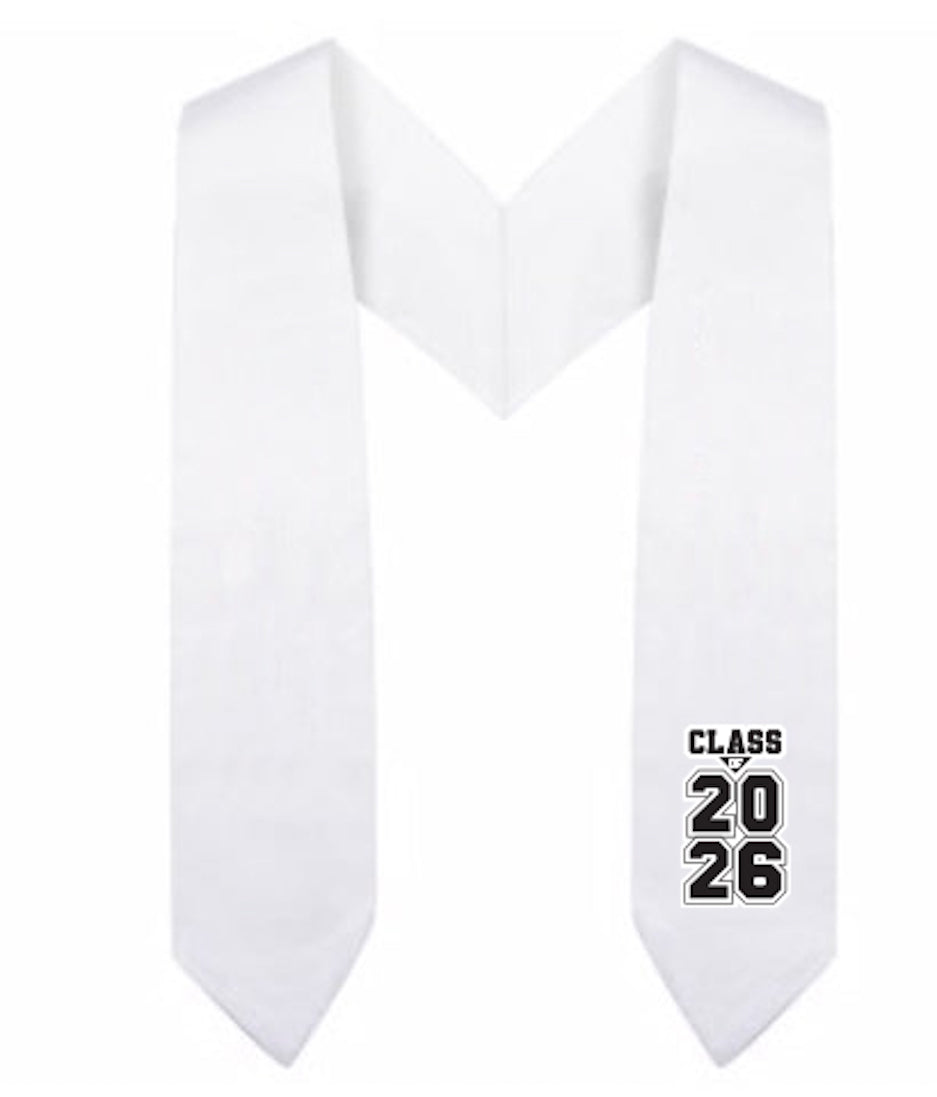 Estola de Preescolar Clase de 2025/2026 - 4 Colores