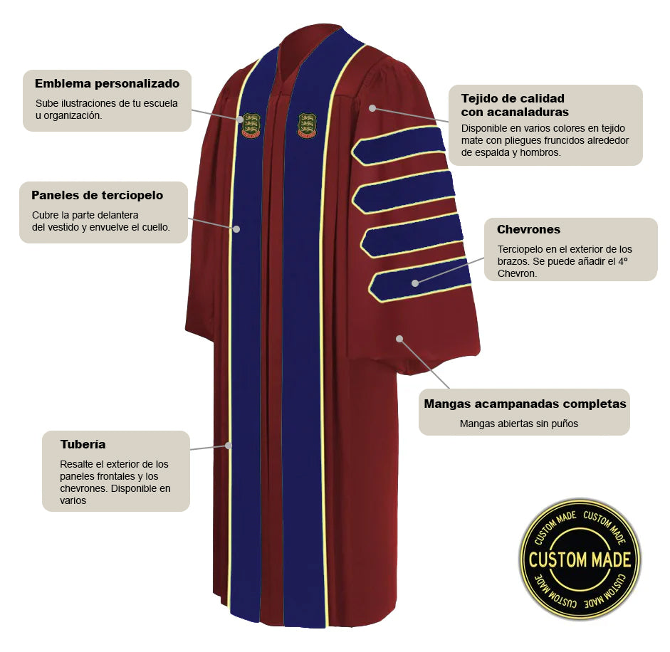 Toga de Doctorado Personalizada