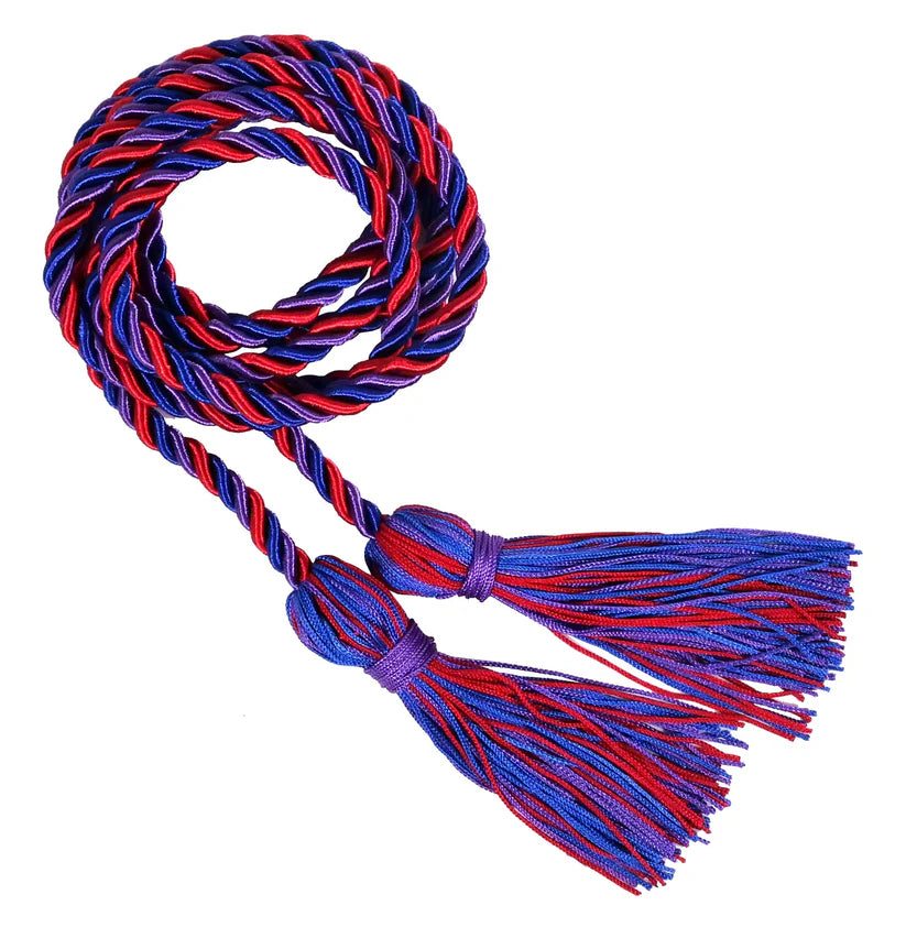 Cordón de Honor Azul Francia, Morado y Rojo