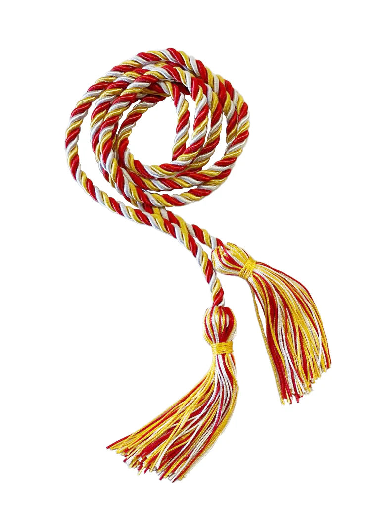 Cordón de Honor Dorado, Rojo y Blanco