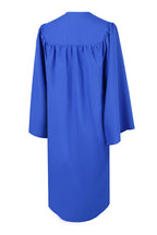 Toga azul francia mate de graduación de universidad - Graduacion