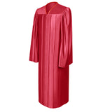 Toga roja brillante de secundaria - Graduacion