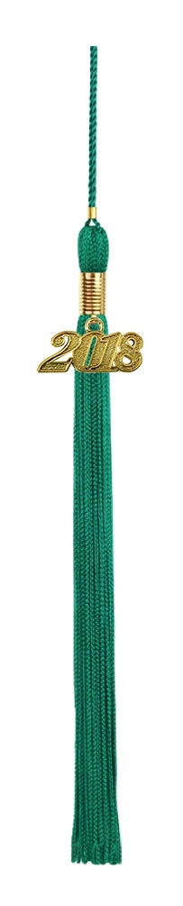 Borla verde esmeralda de universidad - Graduacion