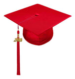 Birrete y borla rojo de preescolar - Graduacion