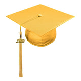 Birrete, toga y borla oro antiguo brillante de licenciatura - Graduacion