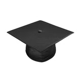 Birrete, toga y borla negro brillante de secundaria - Graduacion