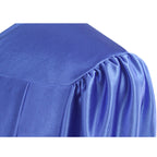 Toga azul francia brillante de graduación de universidad - Graduacion