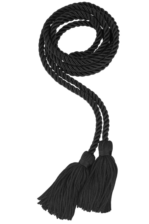 Cordón de honor de universidad negro - Graduacion