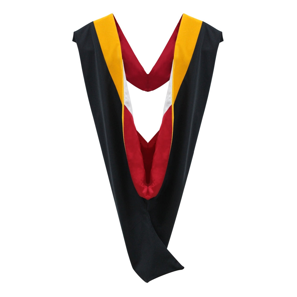 Birrete, toga, borla y muceta negro mate de licenciatura - Graduacion
