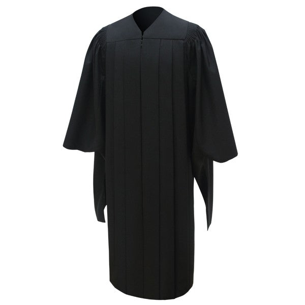 Birrete, toga y borla negro de lujo de maestría - Graduacion