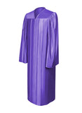 Toga violeta brillante de secundaria - Graduacion