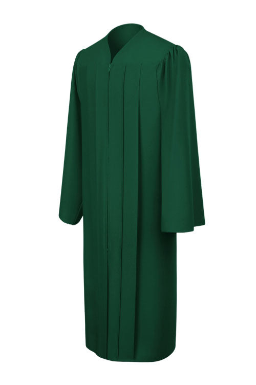 Toga verde cazador mate de universidad - Graduacion