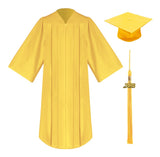 Birrete, toga y borla dorado mate de licenciatura - Graduacion