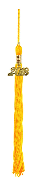 Borla dorado de secundaria - Graduacion