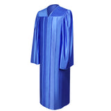Toga azul francia brillante de graduación de universidad - Graduacion